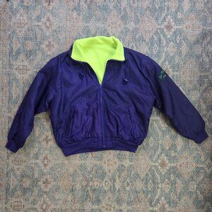 Vintage Reversible Spalding Bomber Jacket
